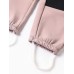 Комбинезон демисезонный для девочек MINAKU из Softshell на флисе, непромокаемый, бежевый, рост 92 см