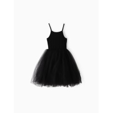 Платье для девочки MINAKU: PartyDress, чёрное, рост 92-98 см