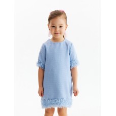 Платье для девочки MINAKU: PartyDress, голубое, рост 158 см