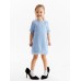 Платье для девочки MINAKU: PartyDress, голубое, рост 158 см
