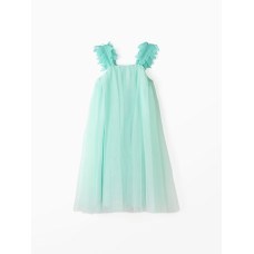 Платье для девочки MINAKU: PartyDress, мятное, рост 128 см