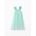 Платье для девочки MINAKU: PartyDress, мятное, рост 134 см