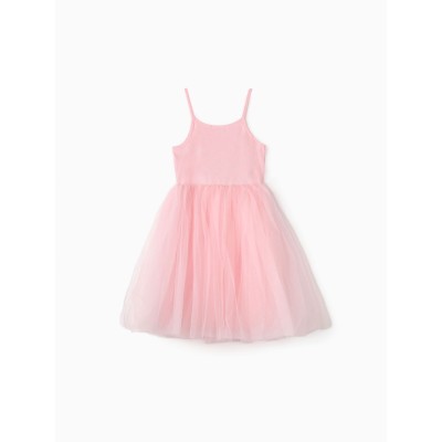 Платье для девочки MINAKU: PartyDress, розовое, рост 86-92 см