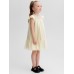 Платье для девочки MINAKU: PartyDress, цвет молочный, рост 122 см