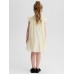 Платье для девочки MINAKU: PartyDress, цвет молочный, рост 122 см