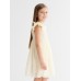 Платье для девочки, MINAKU :Party Dress, цвет молочный, рост 98 см