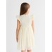 Платье для девочки, MINAKU :Party Dress, цвет молочный, рост 98 см