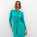 Платье женское MINAKU: Green trend цвет бирюзовый, р-р 48
