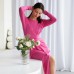 Платье женское MINAKU: Green trend цвет фуксия, р-р 42