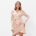 Платье женское MINAKU: PartyDress цвет персик, размер 42