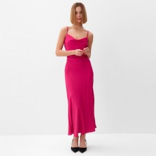 Платье женское миди MINAKU: Casual Collection цвет розовый, размер 50