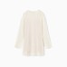 Платье женское с подкладом MINAKU: Casual Collection, белое, размер 48