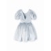Платье нарядное детское MINAKU: PartyDress, голубое, рост 110 см