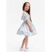 Платье нарядное детское MINAKU: PartyDress, голубое, рост 110 см
