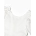 Платье нарядное детское MINAKU: PartyDress, молочное, рост 122 см