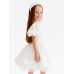 Платье нарядное детское MINAKU: PartyDress, молочное, рост 122 см
