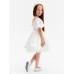 Платье нарядное детское MINAKU: PartyDress, молочное, рост 122 см
