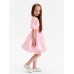 Платье нарядное детское MINAKU: PartyDress, розовое, рост 116 см