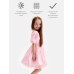 Платье нарядное детское MINAKU: PartyDress, розовое, рост 122 см