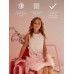Платье нарядное детское MINAKU: PartyDress, розовое, рост 122 см