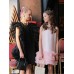 Платье нарядное детское MINAKU: PartyDress, розовое, рост 122 см