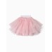 Платье нарядное детское MINAKU: PartyDress, розовое, рост 122 см