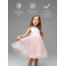 Платье нарядное детское MINAKU: PartyDress со стойкой цвет розовый, р-р 122