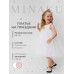 Платье нарядное детское MINAKU: PartyDress цвет белый, рост 104
