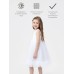 Платье нарядное детское MINAKU: PartyDress цвет белый, рост 128