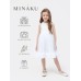 Платье нарядное детское MINAKU: PartyDress цвет белый, рост 128