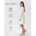 Платье нарядное детское MINAKU: PartyDress, цвет белый, рост 158 см