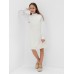 Платье нарядное детское MINAKU: PartyDress, цвет белый, рост 158 см