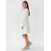 Платье нарядное детское MINAKU: PartyDress, цвет белый, рост 158 см