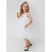 Платье нарядное детское MINAKU: PartyDress цвет белый, рост 98