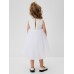 Платье нарядное детское MINAKU: PartyDress цвет белый, рост 98