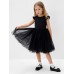 Платье нарядное детское MINAKU: PartyDress, цвет чёрный, рост 104 см