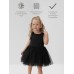 Платье нарядное детское MINAKU: PartyDress цвет чёрный, рост 116