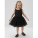 Платье нарядное детское MINAKU: PartyDress цвет чёрный, рост 116