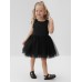 Платье нарядное детское MINAKU: PartyDress цвет чёрный, рост 116