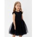 Платье нарядное детское MINAKU: PartyDress, цвет чёрный, рост 116 см