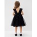 Платье нарядное детское MINAKU: PartyDress, цвет чёрный, рост 116 см