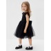 Платье нарядное детское MINAKU: PartyDress, цвет чёрный, рост 116 см