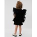 Платье нарядное детское MINAKU: PartyDress цвет чёрный, рост 122