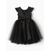Платье нарядное детское MINAKU: PartyDress, цвет чёрный, рост 98 см