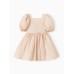 Платье нарядное детское MINAKU: PartyDress, цвет молочный, рост 116 см