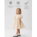 Платье нарядное детское MINAKU: PartyDress, цвет молочный, рост 122 см