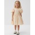 Платье нарядное детское MINAKU: PartyDress, цвет молочный, рост 122 см