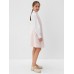 Платье нарядное детское MINAKU: PartyDress, цвет розовый, рост 158 см