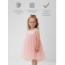 Платье нарядное детское MINAKU: PartyDress цвет розовый, рост 98