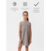 Платье нарядное детское MINAKU: PartyDress, цвет серый, рост 158 см